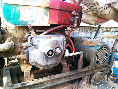 高明单杠柴油机发电机出租